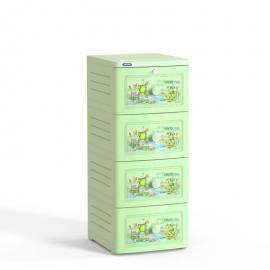 Tủ nhựa Tano 4 tầng Lá