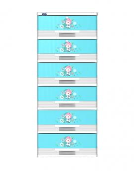 Tủ nhựa đại kiểu 6 tầng Dương