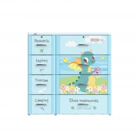 Tủ Shino 8 hộc Dương Rồng con