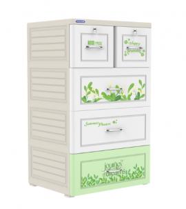 Tủ nhựa Tabi 4 tầng Lá