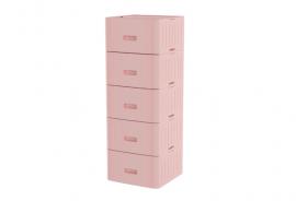 Tủ Matsu Lock 5 ngăn Hồng